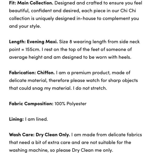 Halter Neck Pleater Maxi Dress by Chi Chi London Sz 10 - Picture 12 of 13